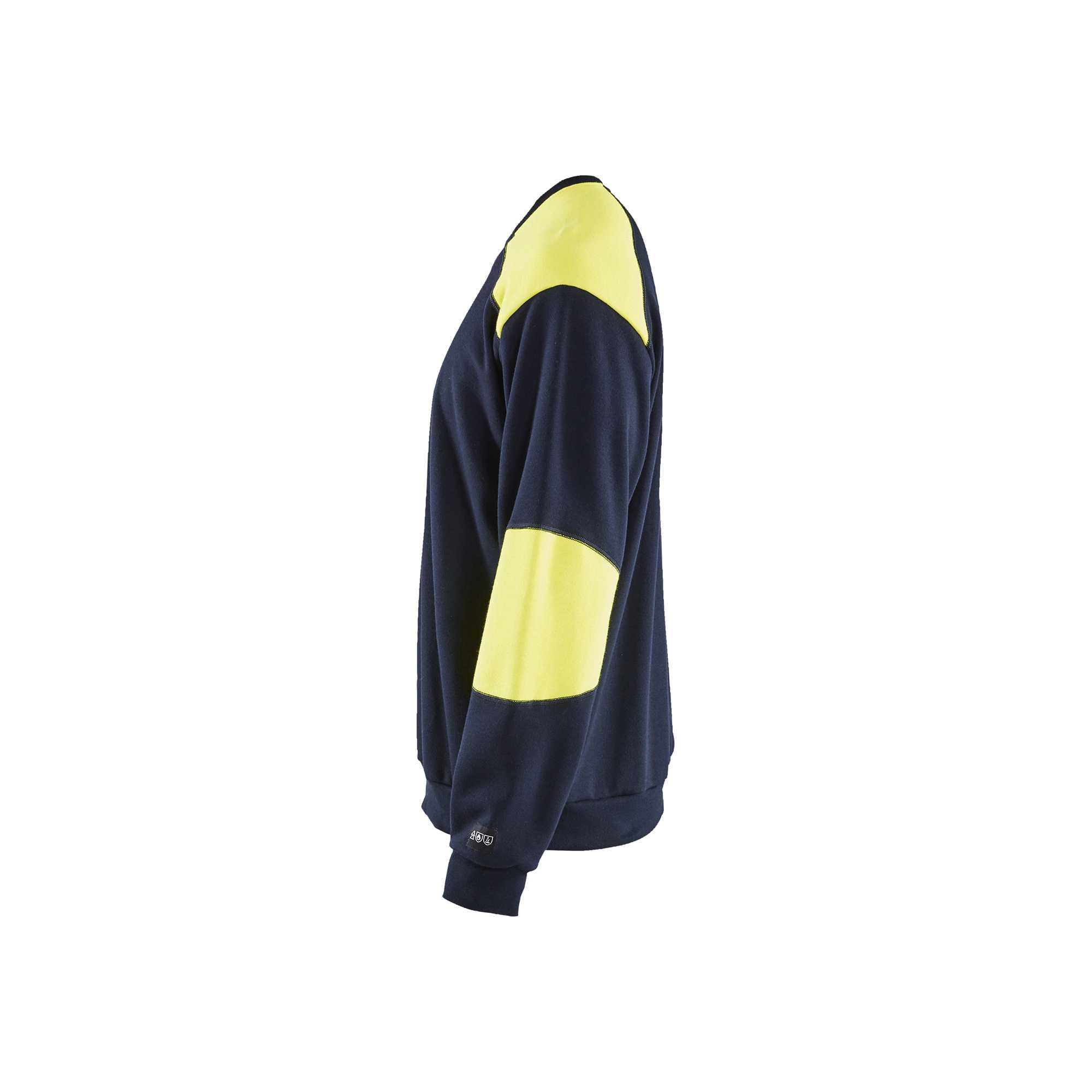 BLAKLADER 34581762 Flame Resistant Hi Vis Reflective Work Sweatshirt MEN - Flame Retardant